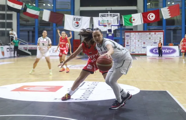 منتخب ناشئات السلة يهزم المغرب ويتأهل لربع نهائي الأفروباسكت بالعلامة الكاملة 