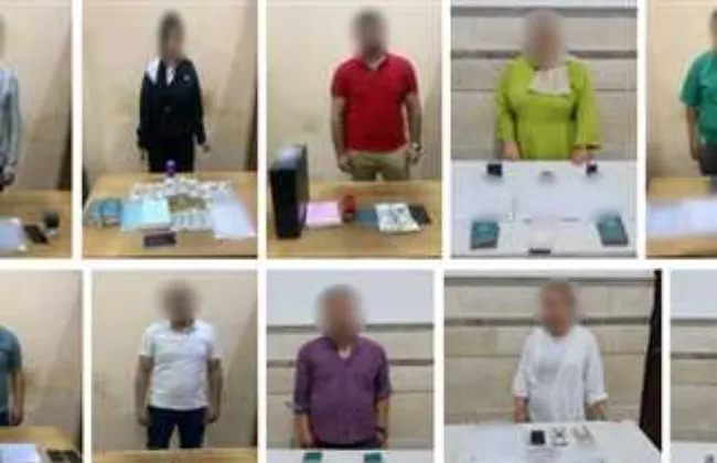 ضبط شبكة نصب تدير شركات وهمية لتسفير العمالة بالغربية 
