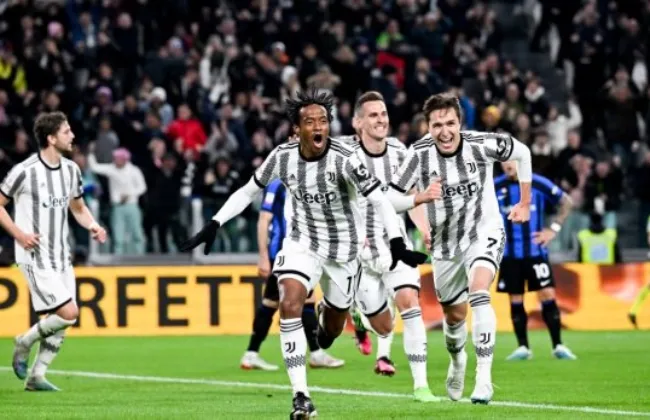 يوفنتوس يضرب إنتر ميلان 2-1 فى شوط أول نارى بقمة الدورى الإيطالى 