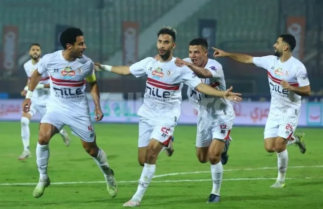 الزمالك يهزم المصرى بثلاثية فى مباراة مثيرة ويستعيد صدارة الدورى 