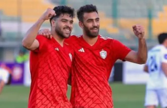 طلائع الجيش يتقدم على مودرن سبورت بهدف نظيف فى الشوط الأول 