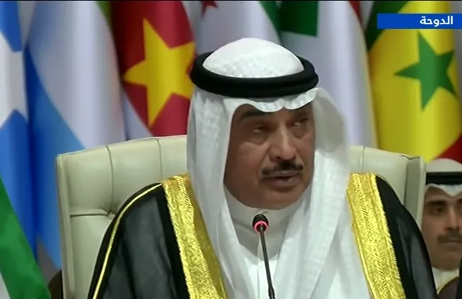 ولى العهد الكويتى: العدوان على الدوحة دليل على نوايا الاحتلال بنسف مساعى السلام 